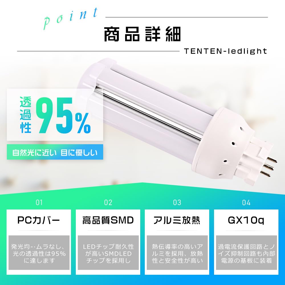 Amazon | FDL9EXN FDL9EX-N コンパクト形蛍光灯 ツイン蛍光灯 9W形 昼